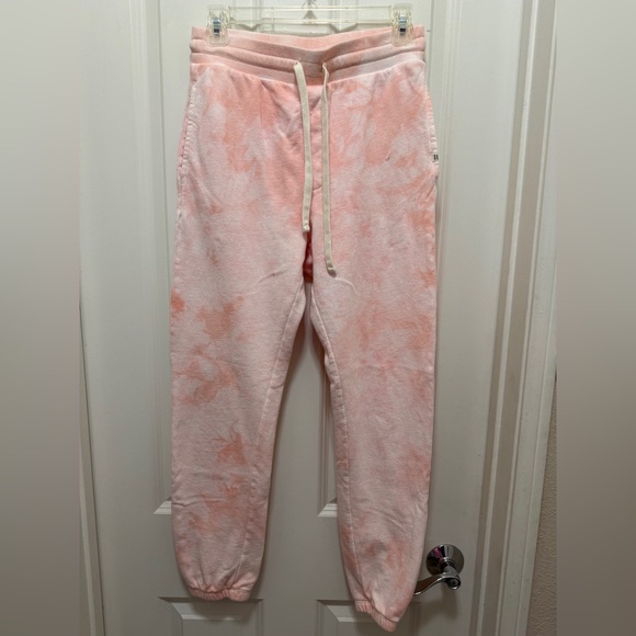 Billabong Peach Tie-Dye Sweatpants - Picture 1 of 5